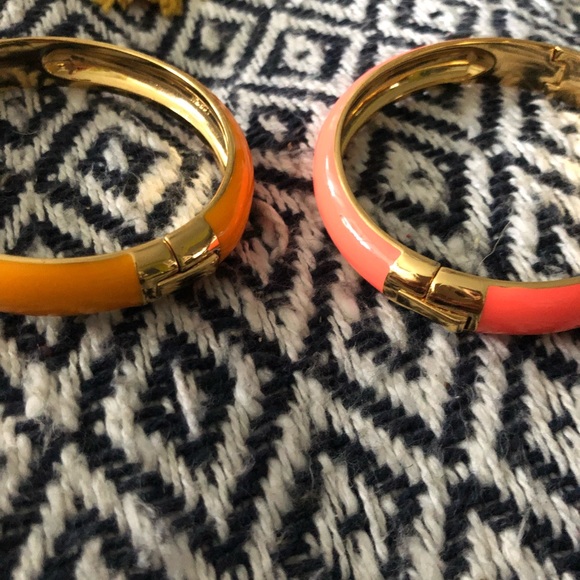 Jcrew Bangles Set 🧡💖 - Picture 2 of 5
